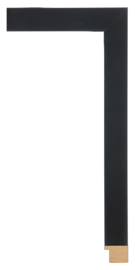 [372450]Bauhaus II Small Black Flat 1 1/4