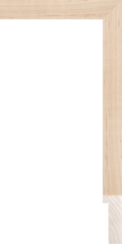 [12-100M]Maple & Walnut Natural Maple 13/16