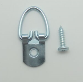 [24027]LJ Single-Screw Heavy Duty Strap Hanger with Screw, 100/pk