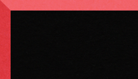 [CBR834921]BRTCORE - BLACK ON RED 40X60