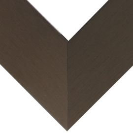 [N99475]Nielsen Brushed Satin Chocolate 1 3/8
