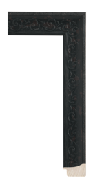 [420661]Mantilla Black 1 3/4