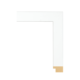 [BW26-409]Framerica Gallery White 1 1/4