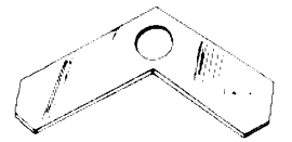 [H224]Clark Backplates Only (E), 1000/box