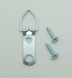 [24023]LJ Double-Screw Strap Hanger with Screws, 100/pk
