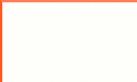 [CBR54987]Crescent Orange on White 32x40