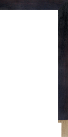 [71-505W]Maple & Walnut Ebonized Walnut 3/4