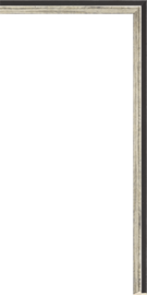 [105794]Lucerne Fillet Onyx Silver 5/16