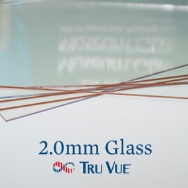 [EP3036]Tru Vue 2.0MM Crystal Clear Glass 30